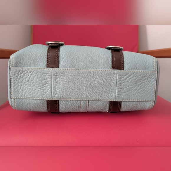 Coach Vintage Chelsea Satchel in Light Blue - EUC! - Picture 5 of 10